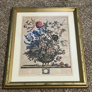 Robert Furber Framed Floral Art Print in February